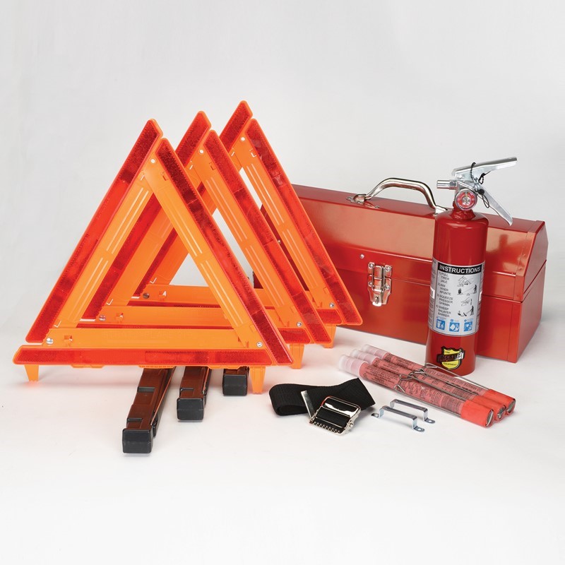 Picture of a traffic safety kit